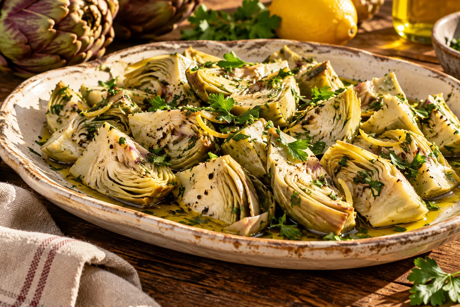 Carciofi · V kuchyni