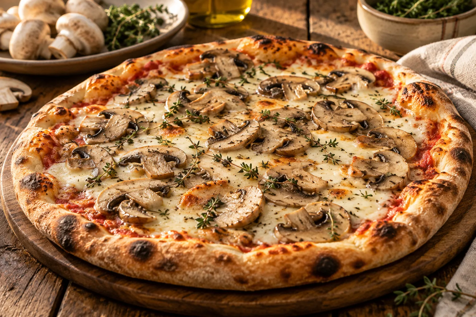 Funghi Champignon Affettati · V kuchyni