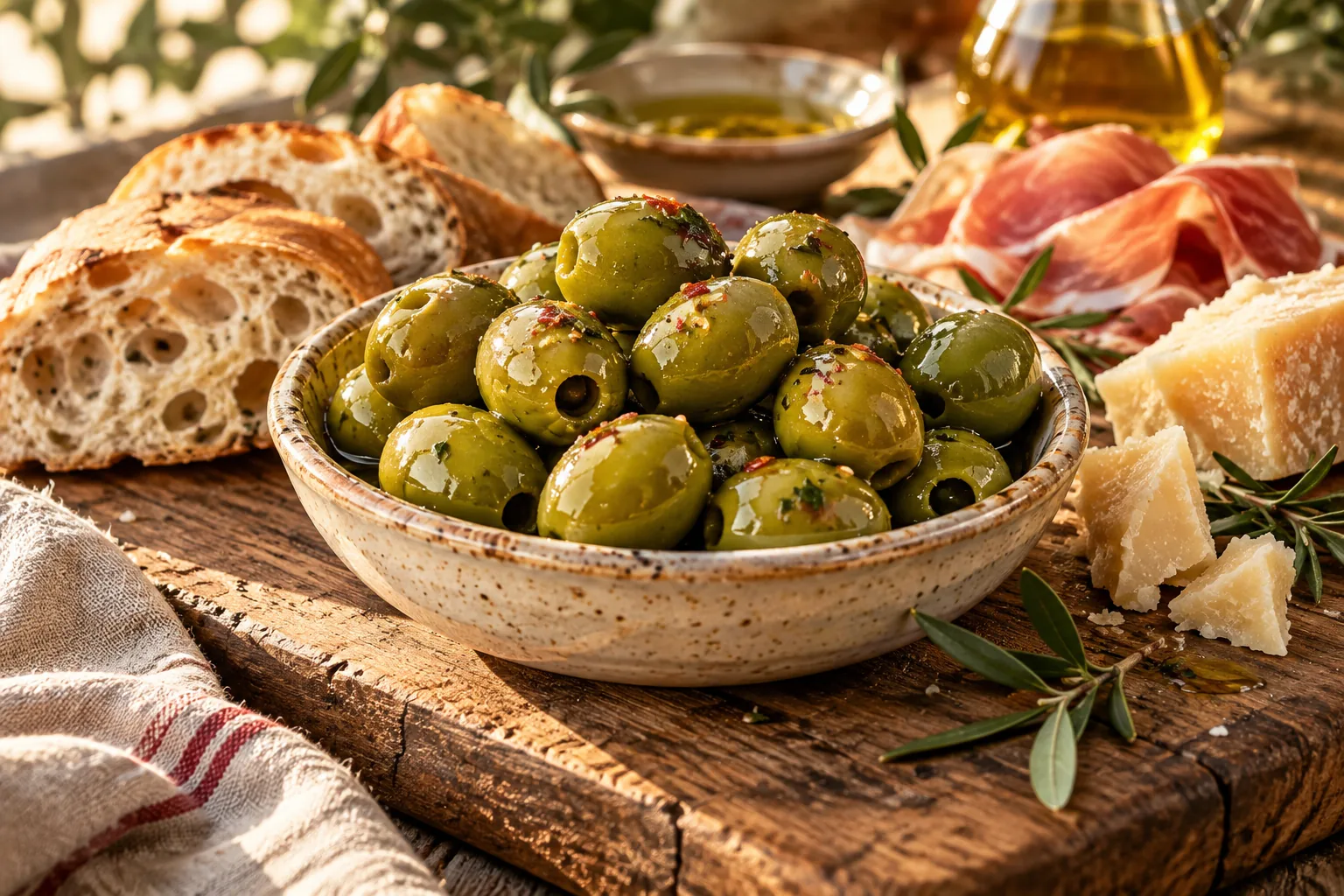 Olive Verdi · V kuchyni