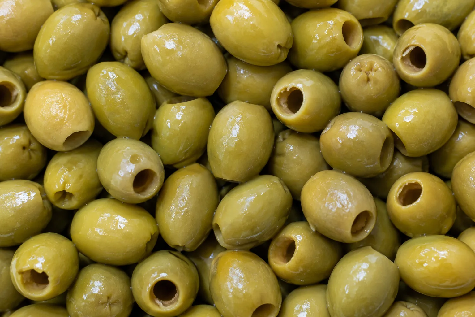 Olive Verdi · Textura suroviny