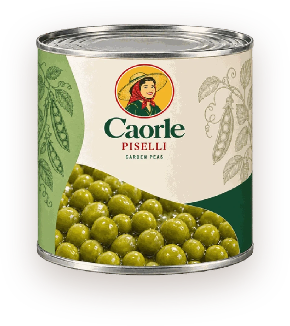 Piselli — plechovka Caorle