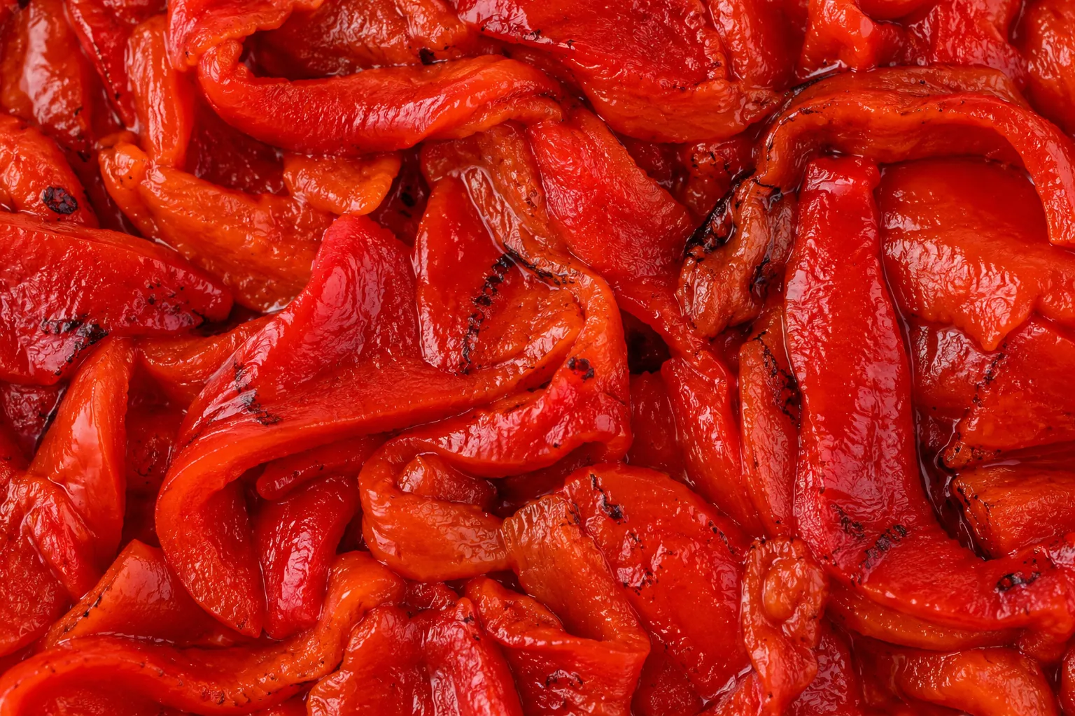 Peperoni Arrostiti · Textura suroviny