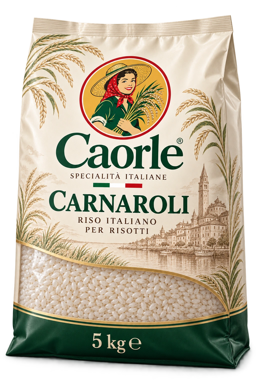 CAORLE Carnaroli 5 kg návrh obalu