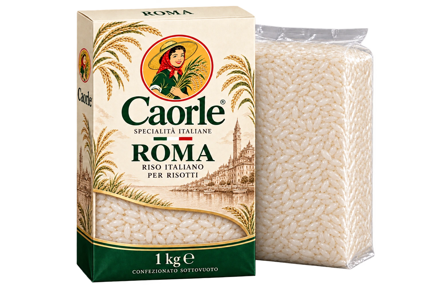 Roma · 1 kg · Karton a vakuum