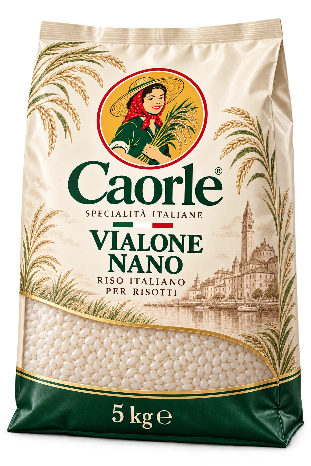 CAORLE Vialone Nano 5 kg návrh obalu
